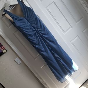 Dusty Blue Bridesmaid Dress